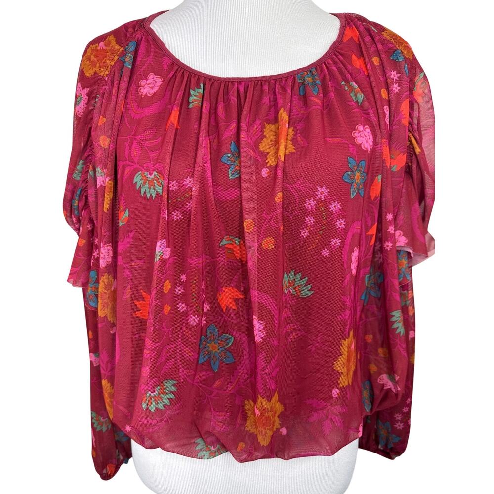 Free People Wildflower Honey Top, XS